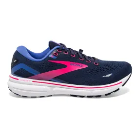 Women's Brooks Ghost 15 GTX, Peacoat Blue Pink, Size 11.5 B Medium - Shop Now!