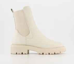 Women's Earth Addict Gaea Chelsea Ankle Boots - Off White