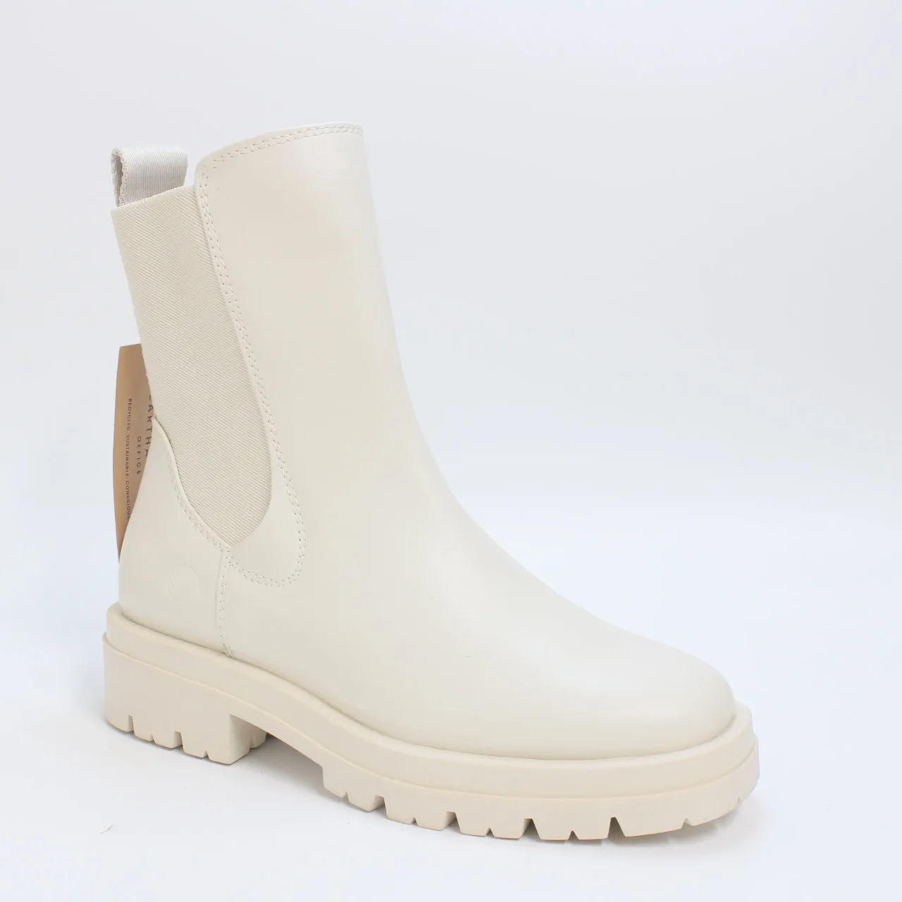 Women's Earth Addict Gaea Chelsea Ankle Boots - Off White