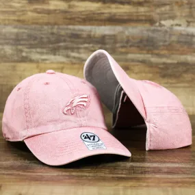 Women's Philadelphia Phillies Tonal Gray Bottom Dad Hat | Misty Pink Tonal Dad Hat - Buy now!