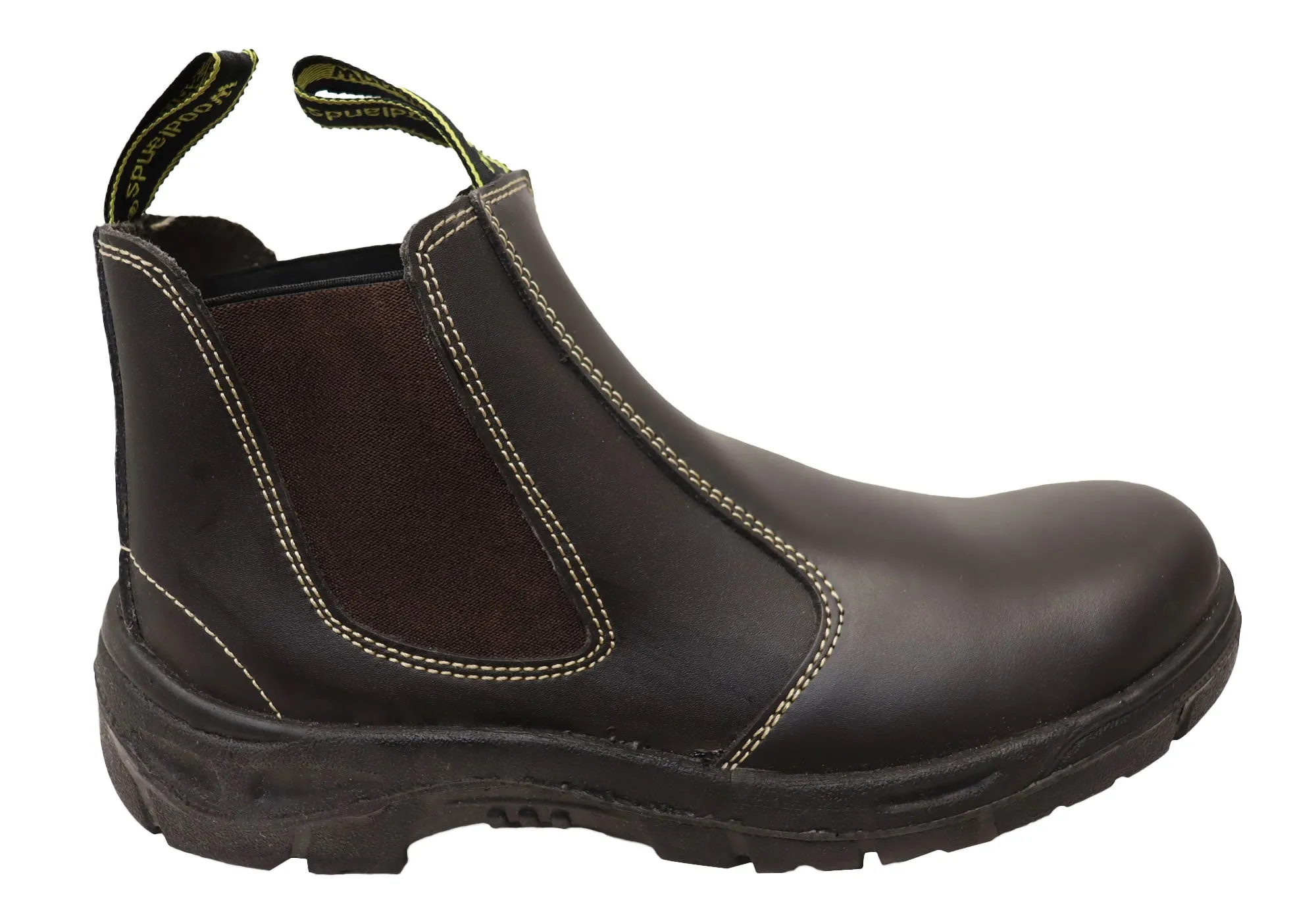 Woodlands Mens Foreman Comfortable Leather Safety Boots