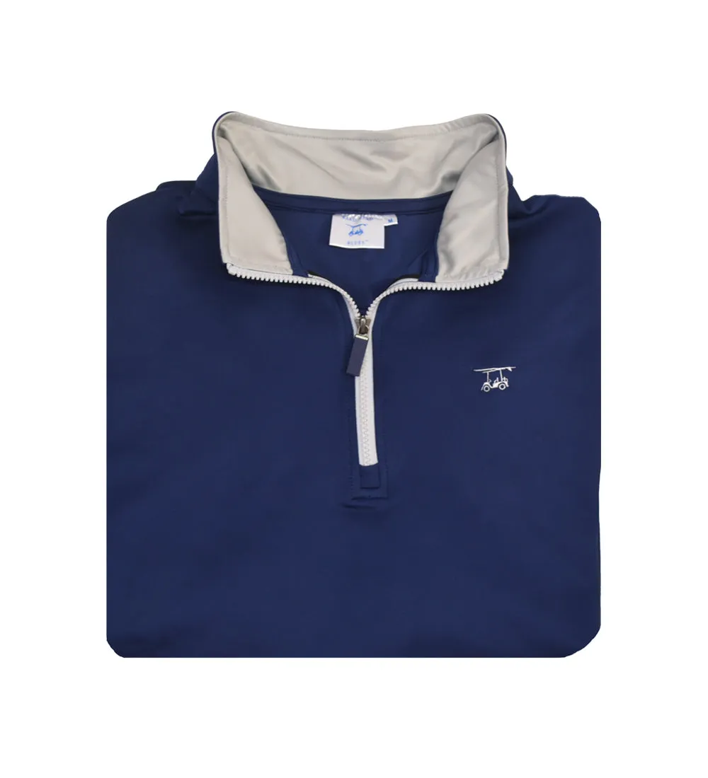 Youth Dogwood Quarter Zip - Solid Medieval shirt