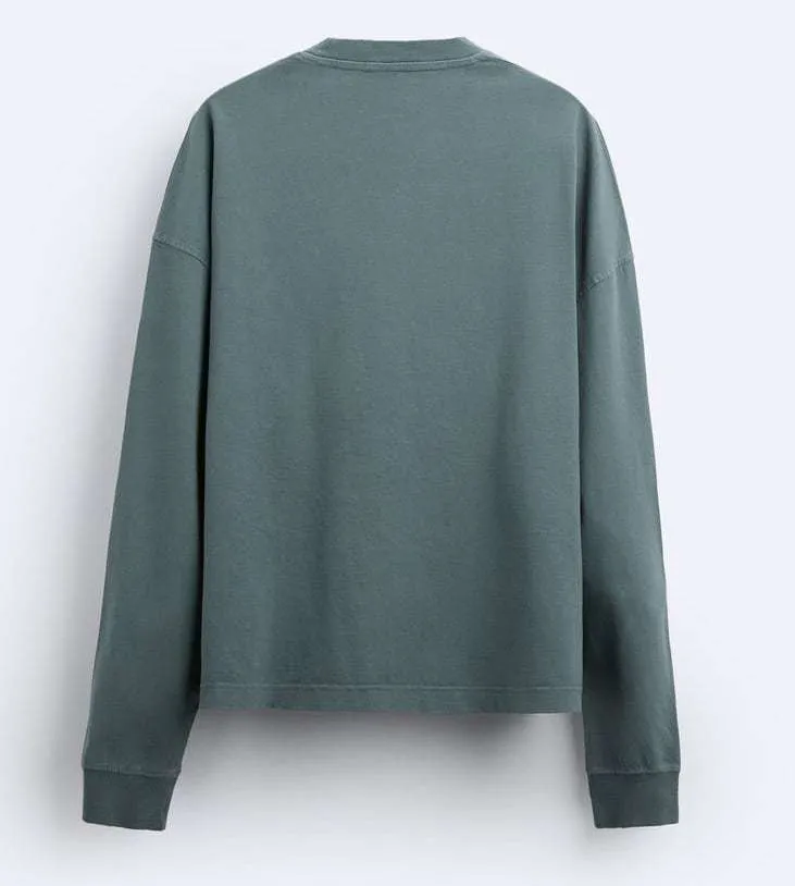 ZARA | Long Sleeve T-Shirts with Logo